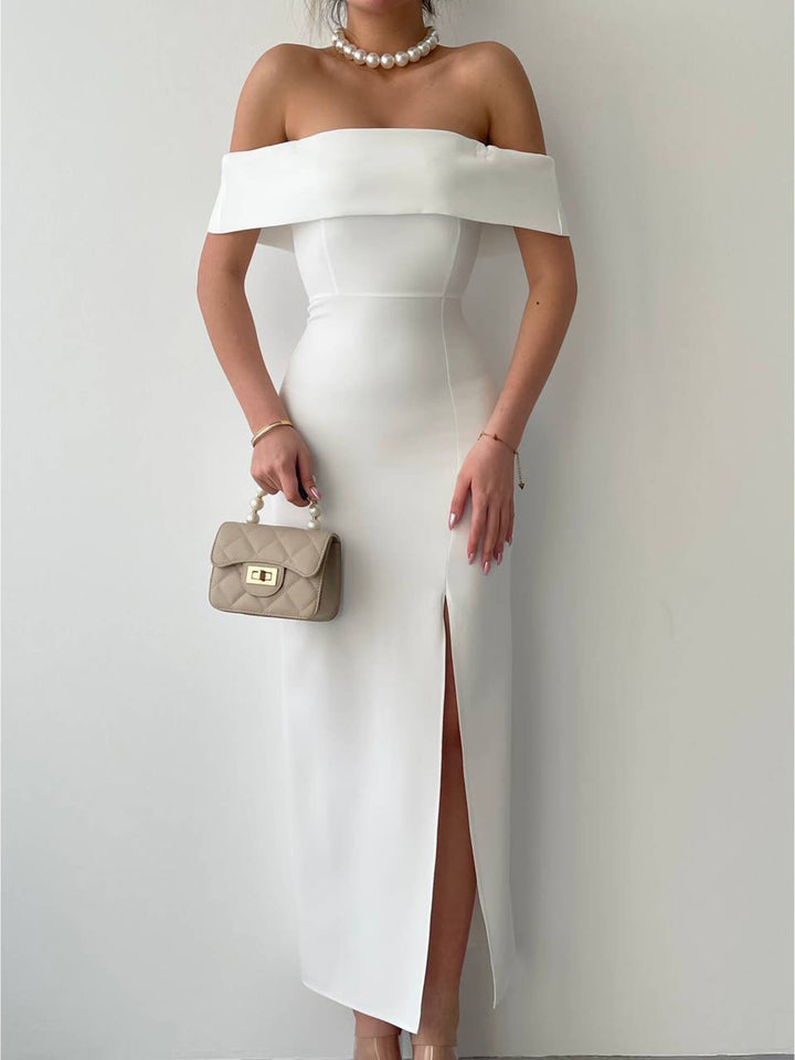 Classy dress White