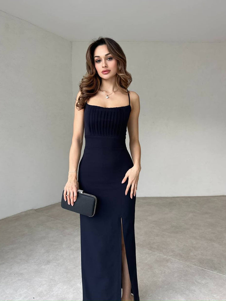 Elegant dress Dark blue